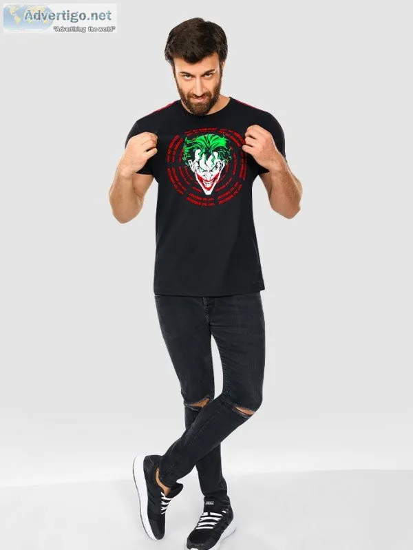 Get exclusive collection of joker t shirts online at beyoung