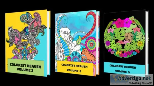 Your Fun Rated Adult Coloring Book Colorist Heaven
