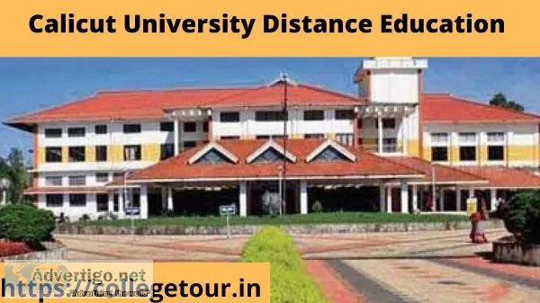 Calicut University distance education Application Process and Co