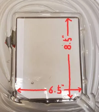 Frosted Glass Picture Frame - 15 (Pasadena)