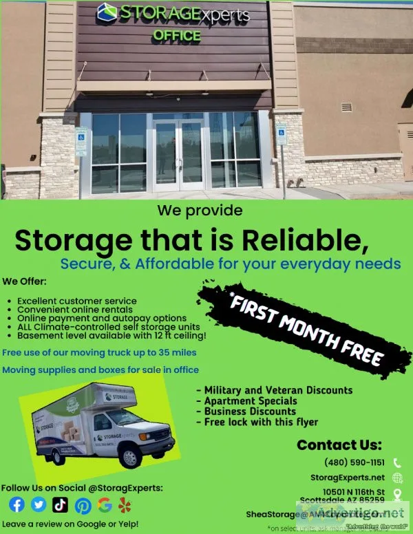 New facility in Scottsdale