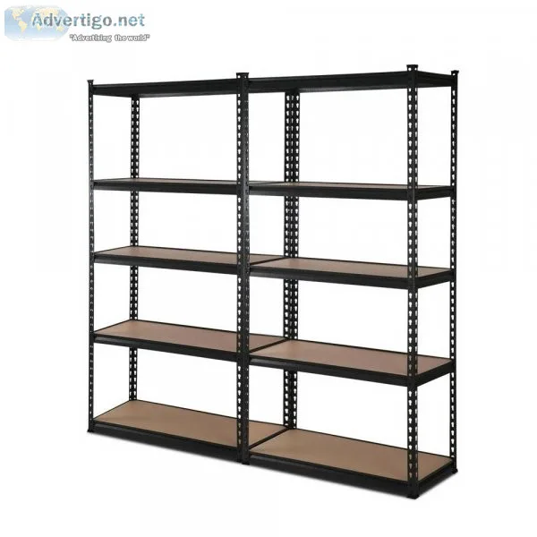 2x1.5M Warehouse Shelving Racking Storage Garage