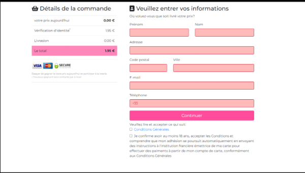 Compl&eacutetez votre inscription maintenant