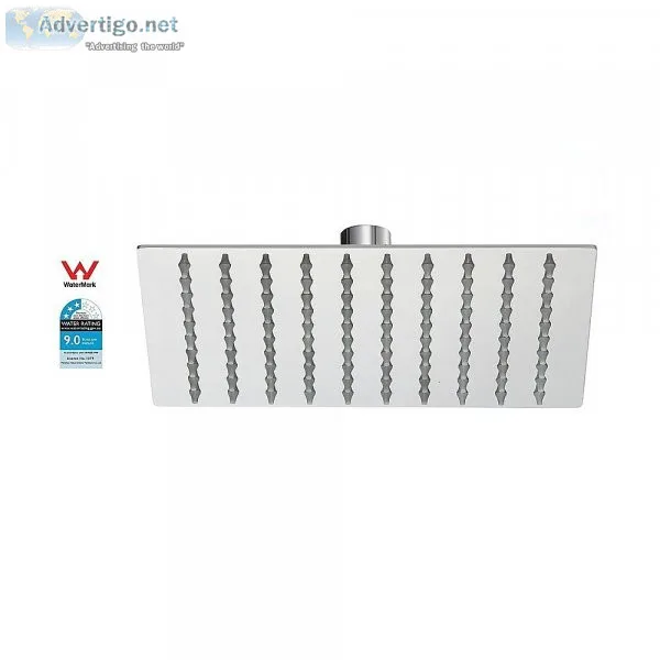 200mm Shower Head Square 304SS Polished Chrome Finish