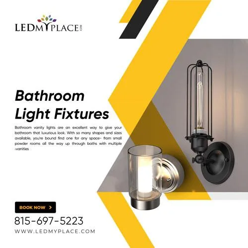 Bathroom Light Fixtures to Increase Brightness and Aesthetics