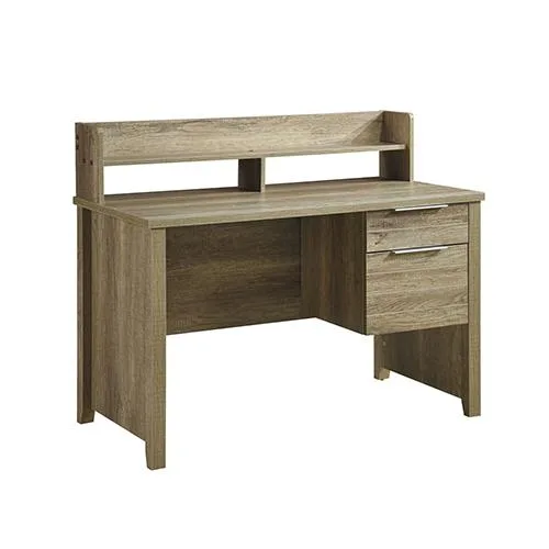 Study Desk with 2 Drawers Natural Wood like MDF Office Desk Tabl