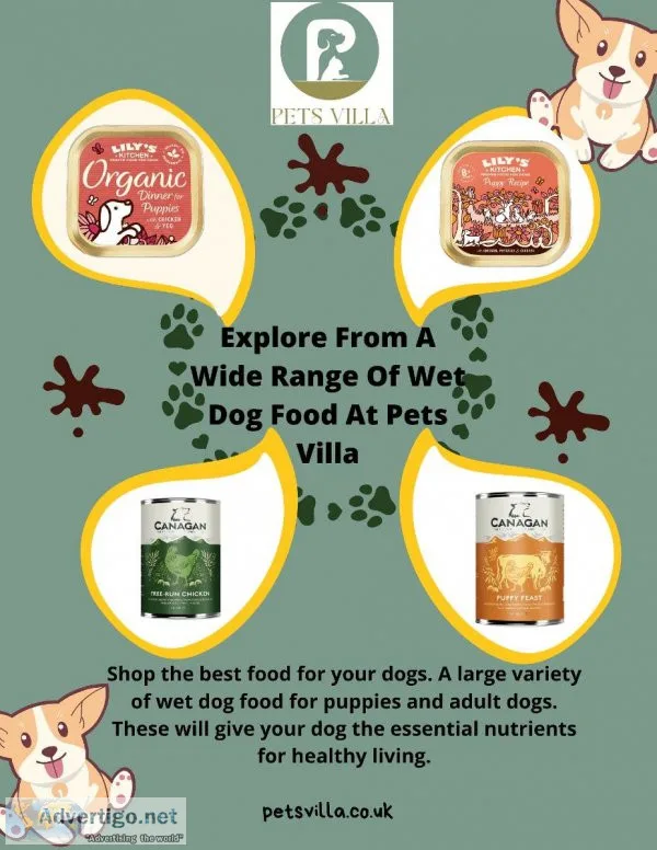 Explore From A Wide Range Of Wet Dog Food At Pets Villa