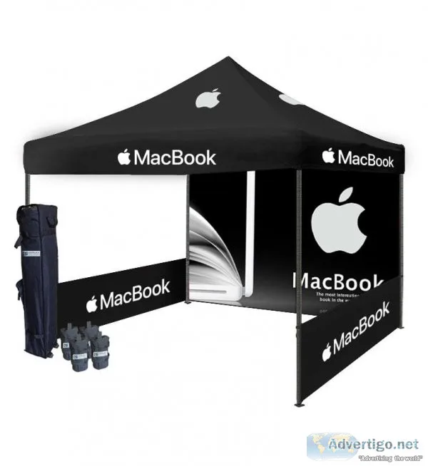 Pop Up Canopy With Custom Graphics Design
