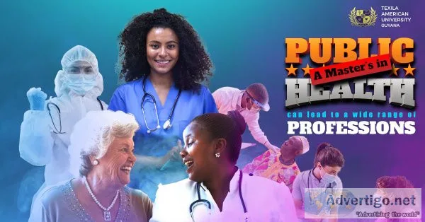 Study master of public health at guyana|texila american universi