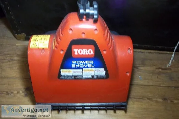 FOR SALE ELECTRIC SNOW BLOWER