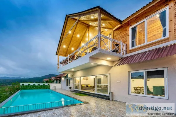 Bungalow in lonavala with swimming pool