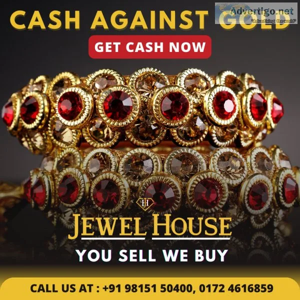 Cash for gold in panchkula | sell gold your gold at jewel house