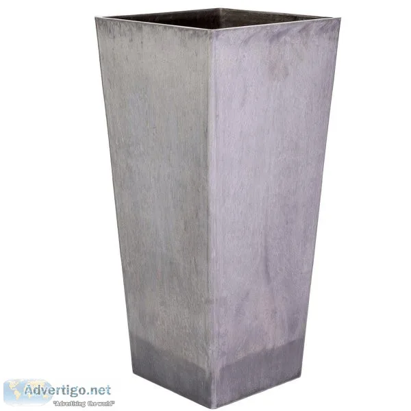 Tall Tapered Square Planter 70cm