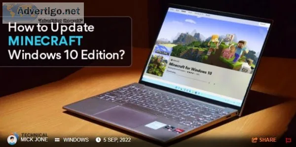 Update minecraft windows 10 edition