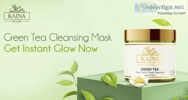 Green tea cleansing mask