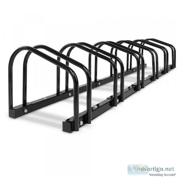 PORTABLE BIKE 6 PARKING RACK BICYCLE INSTANT STORAGE STAND &ndas