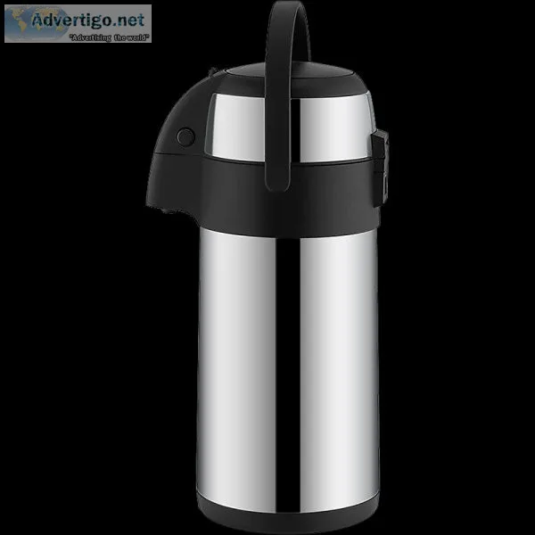 Air Pot For Tea Coffee 5L Pump Action Insulated Airpot Flask Dri