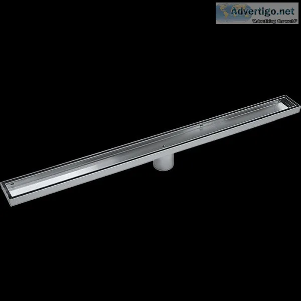 800mm Tile Insert Shower Bathroom Stainless Steel Grate Drain WC