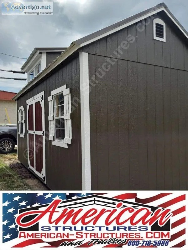 AMERICAN-STRUCTURES 10X20 SIDE UTILITY