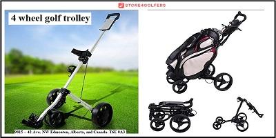 Buy 4 wheel golf trolley