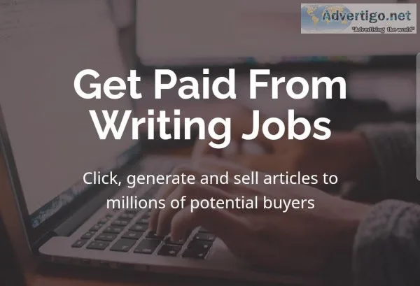 Get Paid From Writing Jobs