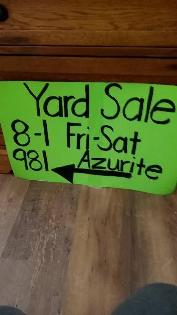 YARD SALE