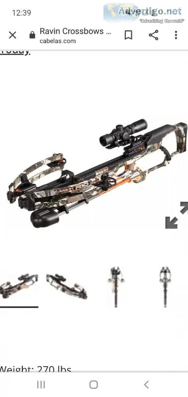 Raven R10 Cross bow