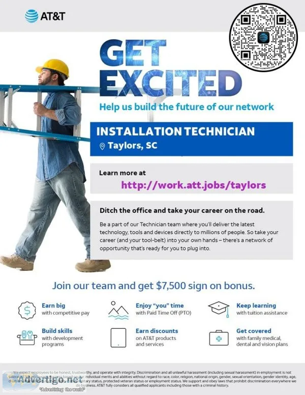 Installation Technician - Taylors SC