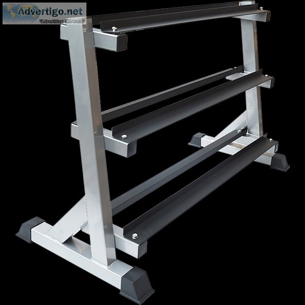 3 TIER DUMBBELL RACK FOR DUMBBELL WEIGHTS STORAGE