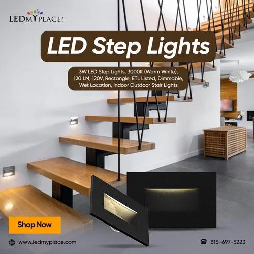 LED Step Lights High Brightness Excellent Look and ETL Certifica