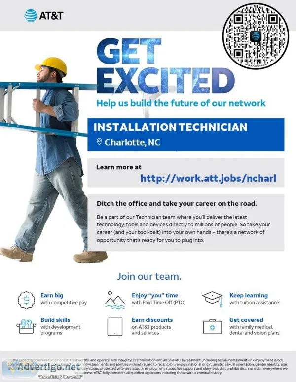 Installation Technician - Charlotte NC