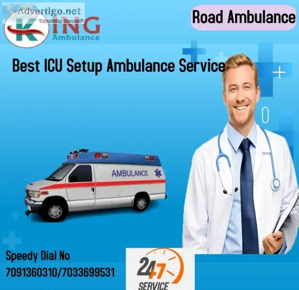 King ambulance service in mangolpuri - shifting process