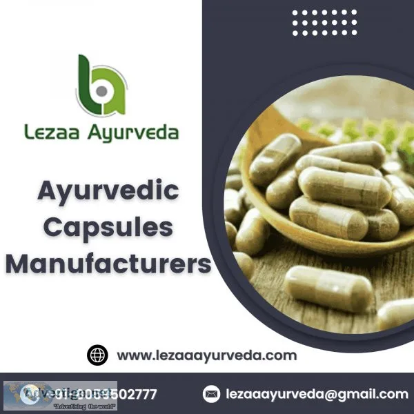Ayurvedic capsules manufacturers | lezaa ayurveda