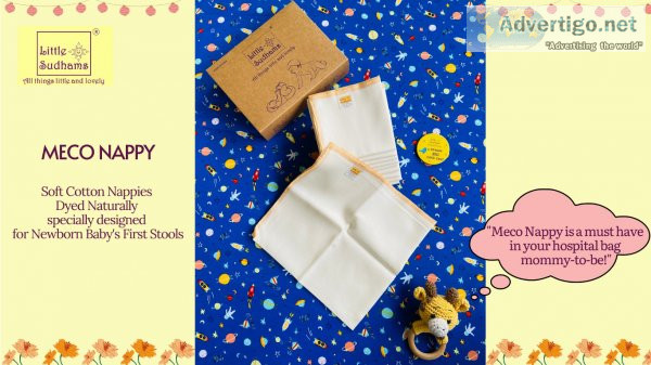 Meco nappy for newborn baby - little sudhams