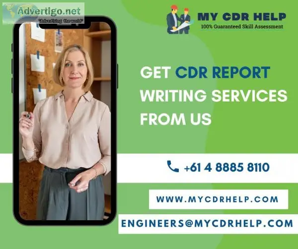 Get CDR Report Writing Services From Us