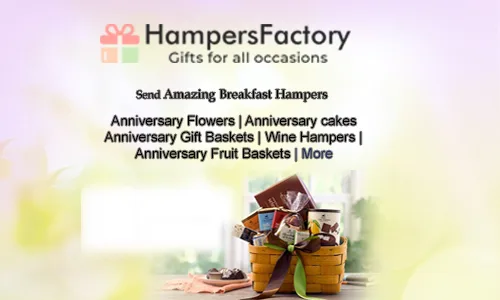 Make online breakfast hampers delivery in india at cheap price