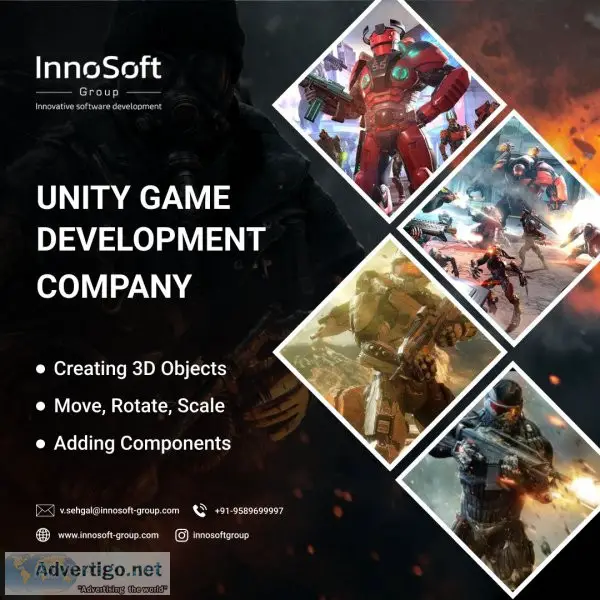 Unity game development company usa