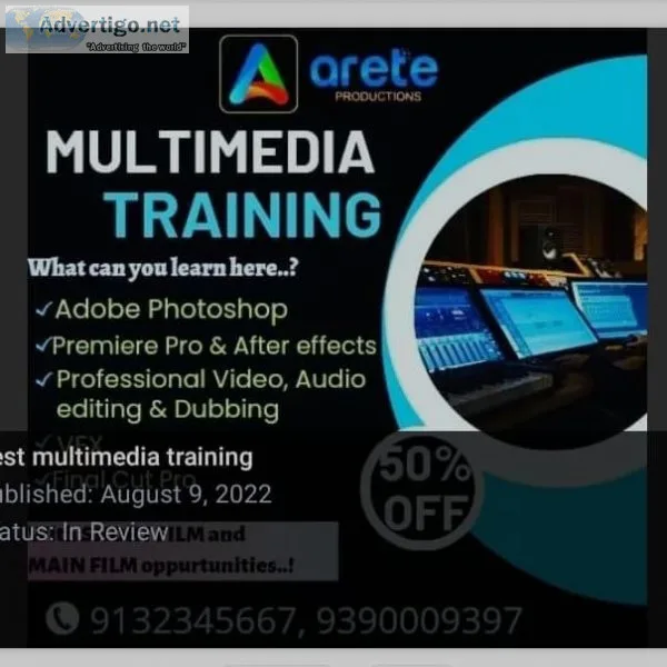 Placements and certification for multimedia in arete services