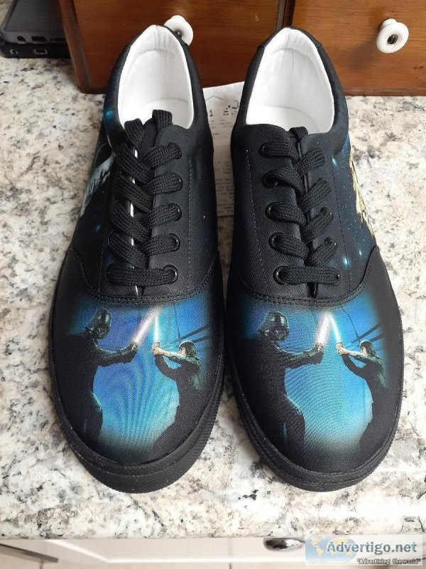 Star Wars Canvas Shoes Mens Size 13