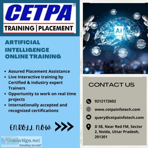 Join Us for your Artificial Intelligence Online Training