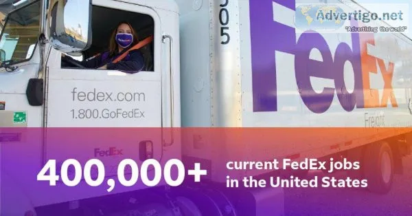 Want to be a part of OUR FEDEX TEAM