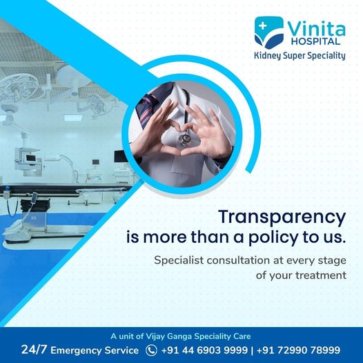 Best kidney stone hospital in chennai vinita hospital