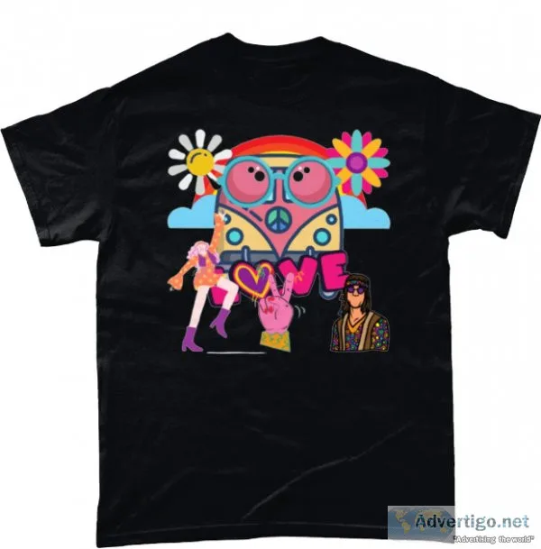 FEELIN GROOVY HIPPY T-Shirt