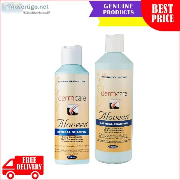 Aloveen Oatmeal Shampoo for Dogs and Cats
