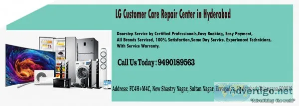 Lg customer care repair center in hyderabad