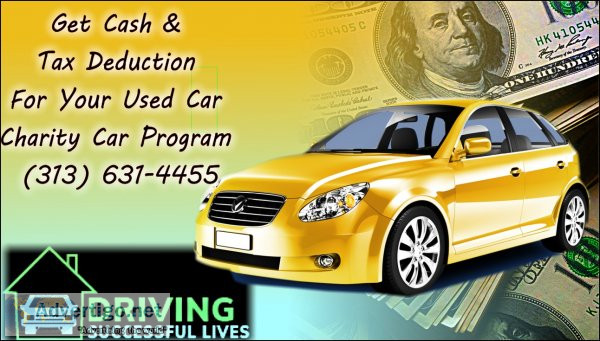 Donate cars to driving successful lives 313-631-4455