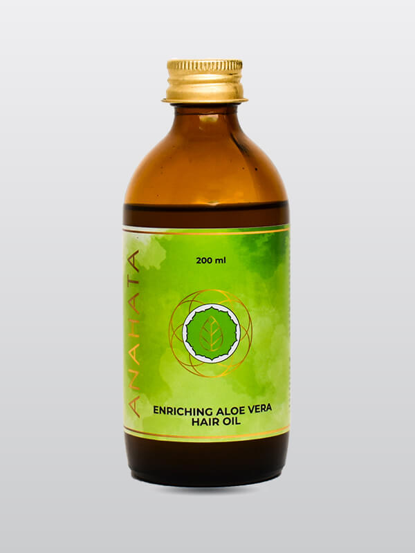 Aloe vera hair oil- moisturising the scalp and hair