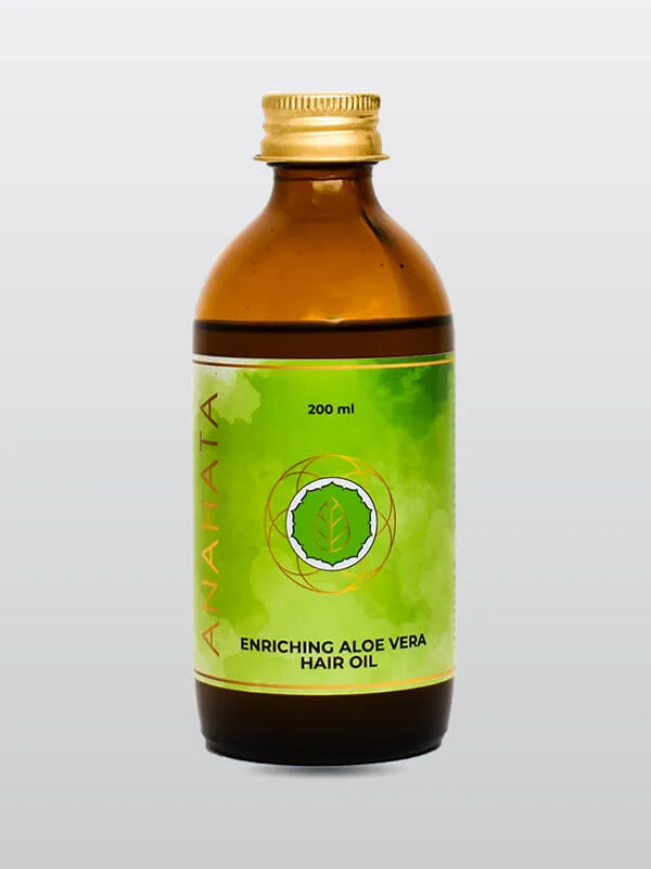 Aloe vera hair oil- moisturising the scalp and hair