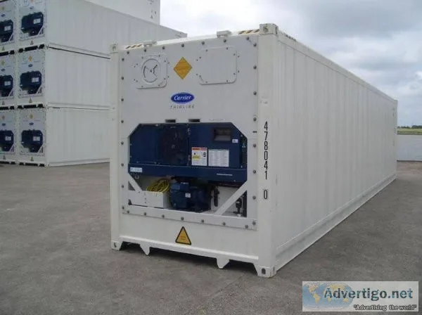 40ft and 20ft Refrigerated High Cube Shipping Containers