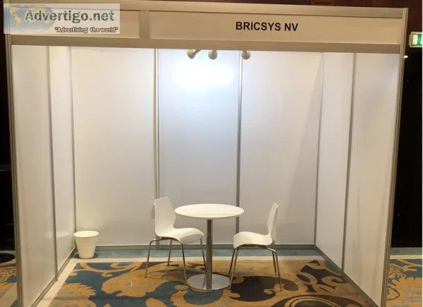 Shell scheme booth rental abu dhabi